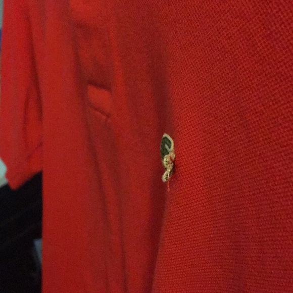 Lacoste red polo shirt - Picture 3 of 3